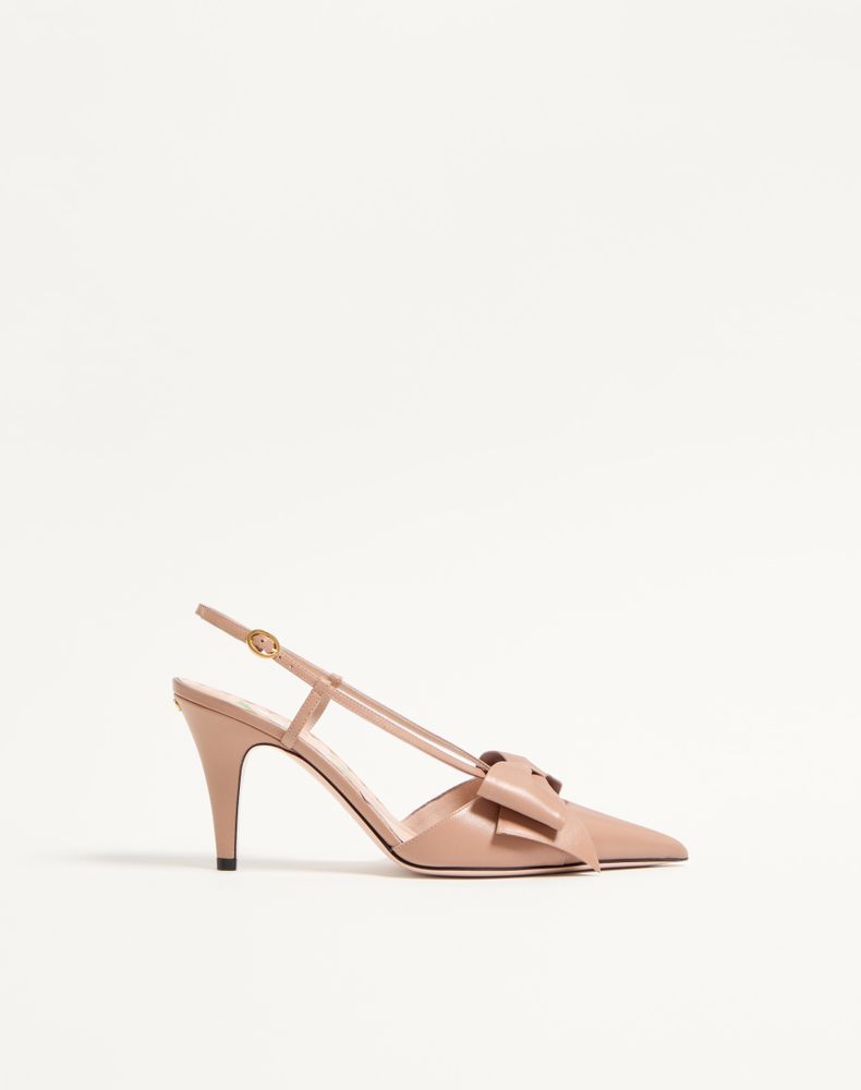 Valentino Garavani Women's Rose Cannelle Bowow Slingback Pumps In Kidskin 85Mm Woman 42